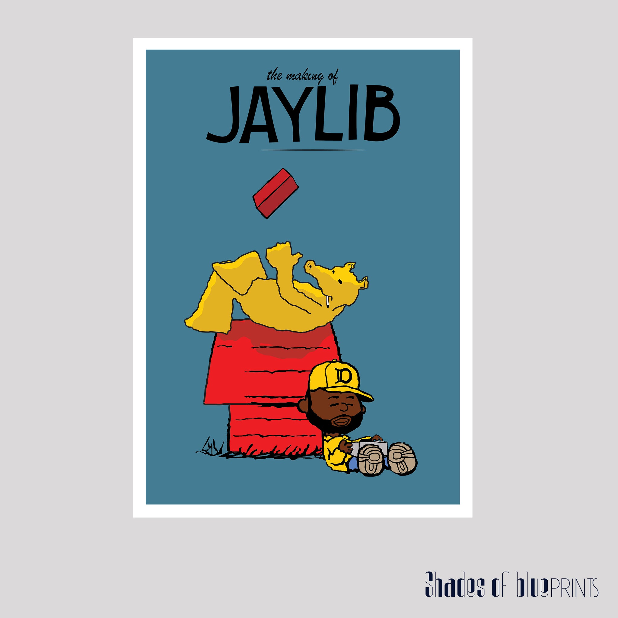 Madlib & Jay Dilla are JAYLIB - the making of - 2003, print