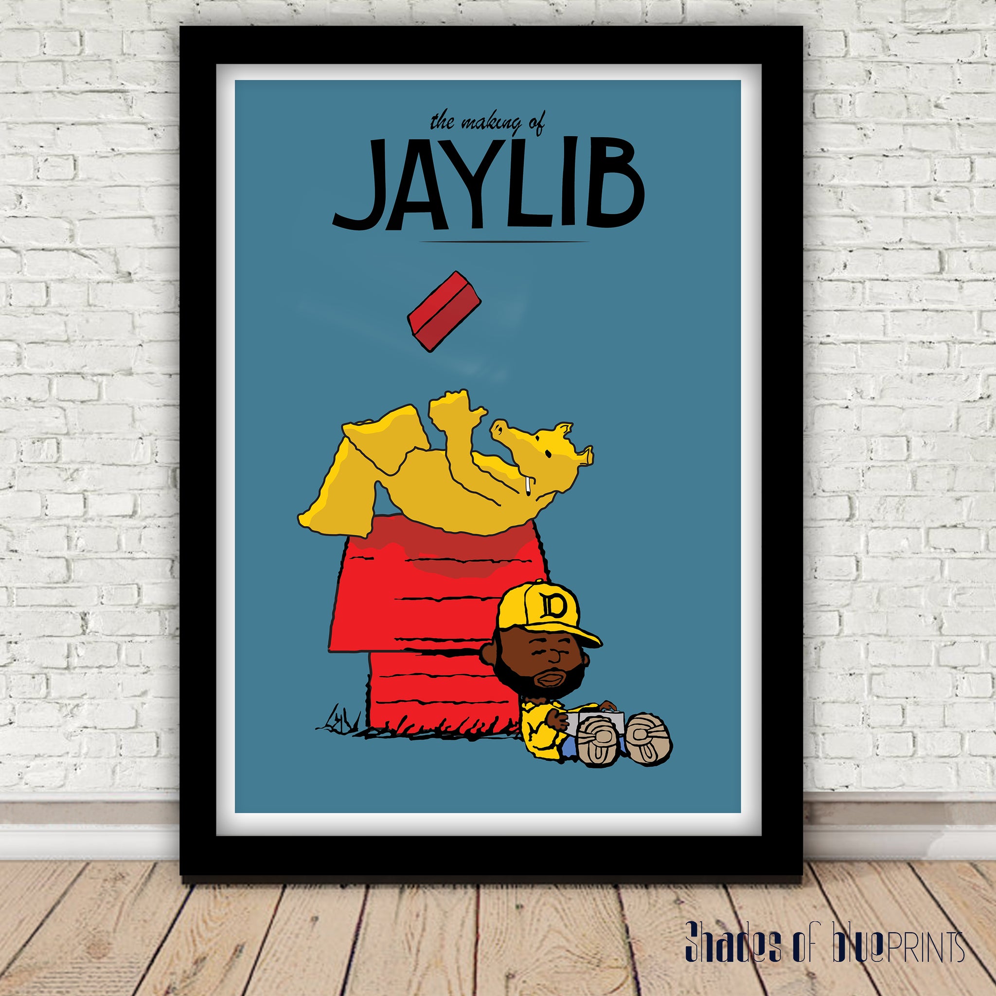 Madlib & Jay Dilla are JAYLIB - the making of - 2003, print