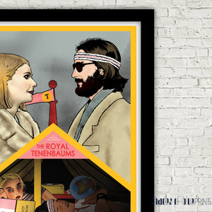 Wes Anderson's The Royal Tenenbaums - Chapter 01 : Margot & Richie - print