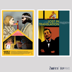Wes Anderson's The Royal Tenenbaums - Chapter 01 : Margot & Richie - print