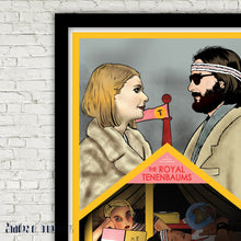 Load image into Gallery viewer, Wes Anderson&#39;s The Royal Tenenbaums - Chapter 01 : Margot &amp; Richie - print